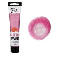 Mont Marte Kids - Glitter Paint 75ml - Pink- main image