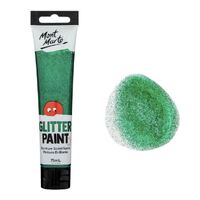 Mont Marte Kids - Glitter Paint 75ml - Dark Green- main image