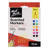 Mont Marte Marker Set - Scented Markers 2.3mm Tip 12pc- main image