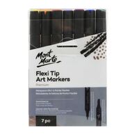 Mont Marte Premium Flexi Tip Art Markers Premium 7pc- main image