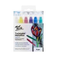 Mont Marte Signature Twistable Metallics 6pc- main image