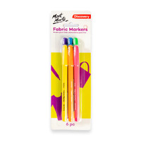 Mont Marte Discovery Fabric Markers 6pc- main image