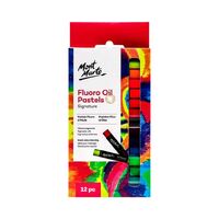 Mont Marte Fluoro Oil Pastels 12pc- main image