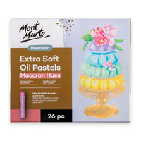 Mont Marte Premium Extra Soft Oil Pastels Macaron Hue 26pc- main image