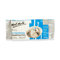 Mont Marte Air Hardening Modelling Clay - Grey 500g- main image