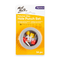 Mont Marte Polymer Clay Hole Punch Set 16pc- main image