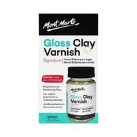 Mont Marte Clay Varnish Gloss 120ml- main image
