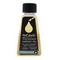 Mont Marte Oil Medium - Thickened Linseed Oil 125ml- main image