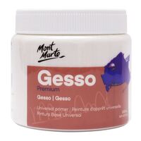 Mont Marte Premium Universal Gesso Primer - White 500ml- main image