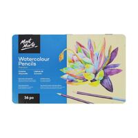 Mont Marte Premium Pencil Set - Watercolour Pencils In Tin 36pc- main image