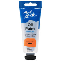 Mont Marte Oil Paint 75ml Tube - Orange Yellow- main image