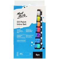 Mont Marte Intro Paint Set - Professional Oil Paint 8pc x 18ml- main image