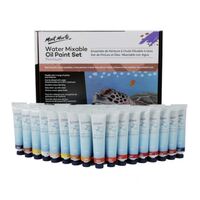 Mont Marte Paint Set - H2O Water Mixable Oil Paint 36pc x 18ml- main image