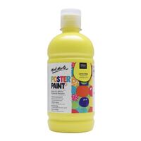 Mont Marte Kids - Poster Paint 500ml - Lemon Yellow- main image