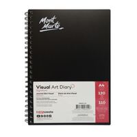 Mont Marte Signature Visual Art Diary 110gsm A4 120 Page- main image