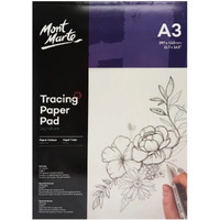 Mont Marte Tracing Paper Pad A3 60gsm 40 Sheet- main image