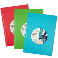 Mont Marte Sketch Book Hard Cover A4 110gsm 220pg- main image