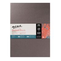 Mont Marte Signature Sketch Block Hard Cover A4 60 Sheets- main image