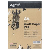 Mont Marte Signature Kraft Paper Pad A4 115gsm 50 Sheet- main image