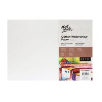 Mont Marte Premium Cotton Watercolour Paper A3 300gsm 5 Sheet- main image