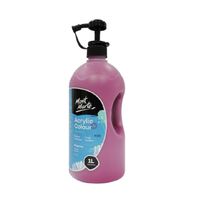 Mont Marte Signature Acrylic Paint Pump Bottle 1L - Magenta- main image