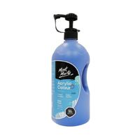 Mont Marte Signature Acrylic Paint Pump Bottle 1L - Deep Cyan- main image