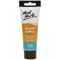 Mont Marte Signature Acrylic Paint 75ml Tube - Raw Sienna- main image