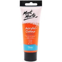 Mont Marte Signature Acrylic Paint 75ml Tube - Orange- main image