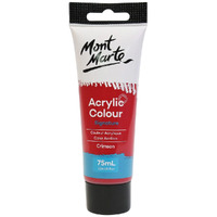 Mont Marte Signature Acrylic Paint 75ml Tube - Crimson- main image