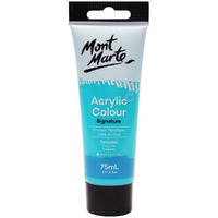 Mont Marte Signature Acrylic Paint 75ml Tube - Turquoise- main image