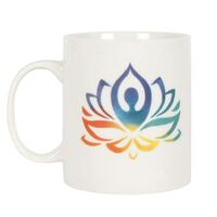 Yoga Lotus Ceramic Novelty Mug- main image
