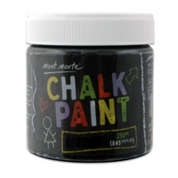Mont Marte Signature Chalkboard Paint 250ml Pot - Black- main image