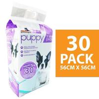 30 Pack Puppy Training Pads Toilet Dog Cat Indoor Super Absorbent 56x56cm- main image
