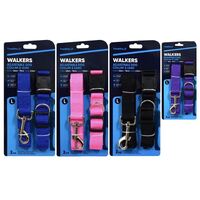 Walkers Adjustable Dog Collar & Lead Large - Randomly Selected- main image