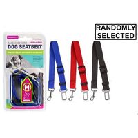 Dog Pet Safety Seat Belt Clip for Car Vehicle Seatbelt Adjustable Harness Lead - Medium Dog - Randomly Selected- main image