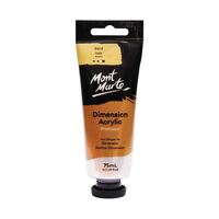 Mont Marte Dimension Acrylic Paint 75ml Tube - Sand- main image