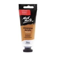 Mont Marte Dimension Acrylic Paint 75ml Tube - Brilliant Red- main image