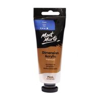 Mont Marte Dimension Acrylic Paint 75ml Tube - Cyan Blue- main image