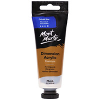 Mont Marte Dimension Acrylic Paint 75ml Tube - Cobalt Blue- main image