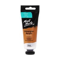 Mont Marte Dimension Acrylic Paint 75ml Tube - Turquoise- main image