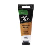 Mont Marte Dimension Acrylic Paint 75ml Tube - Sap Green- main image