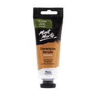 Mont Marte Dimension Acrylic Paint 75ml Tube - Olive Green- main image