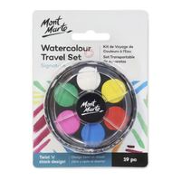 Mont Marte Paint Set - Watercolour Travel Disc 18pc- main image