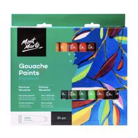 Mont Marte Paint Set - Gouache Paint 24pc x 12ml- main image