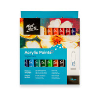 Mont Marte Acrylic Paints 18pc x 12ml- main image