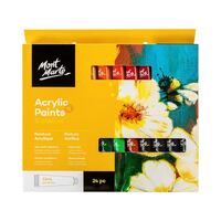 Mont Marte Artist Acrylic Paints Set - 24pc x 12ml- main image