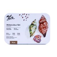 Mont Marte Premium Watercolour Set in a Tin 21pc- main image