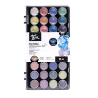 Mont Marte Signature Paint Set - Metallic Watercolour Cake 37pc- main image