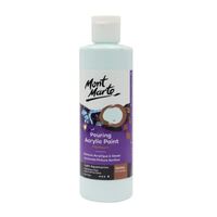 Mont Marte Acrylic Pouring Paint 240ml Bottle - Light Aquamarine- main image