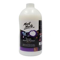 Mont Marte Acrylic Pouring Paint Medium 1 Litre for Fluid Art- main image